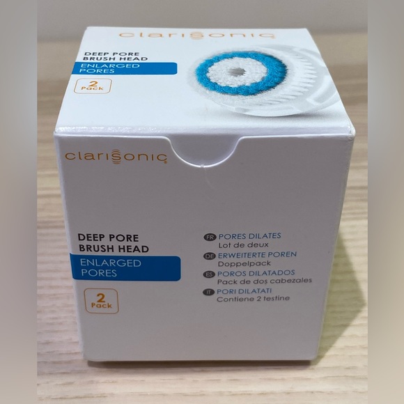 CLARISONIC Rare Set of Two Deep Pore Cleansing Brush Heads (BNIB, NWT) - Picture 3 of 9